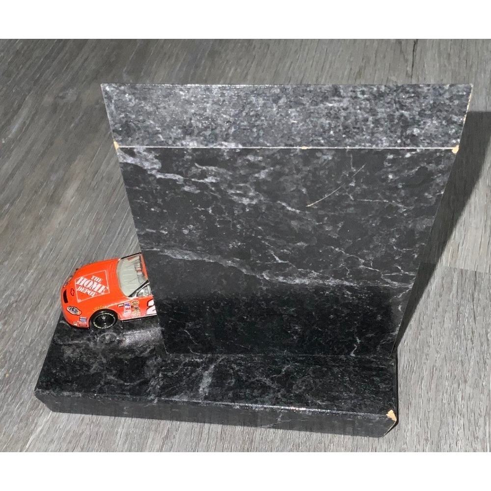 Tony Stewart #20 Home Depot Car + Card Plaque Stand Up Display - Picture 4 of 4